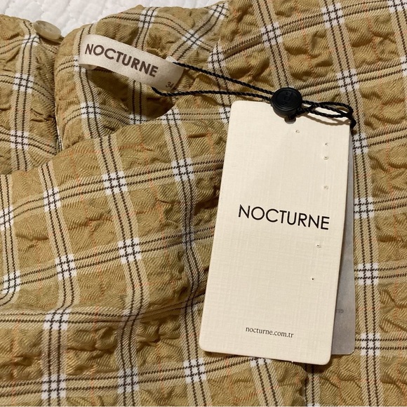 Nocturne Yellow Ruffled  Dress | Size 34 | Chic | Versatile | Unique - Picture 6 of 12